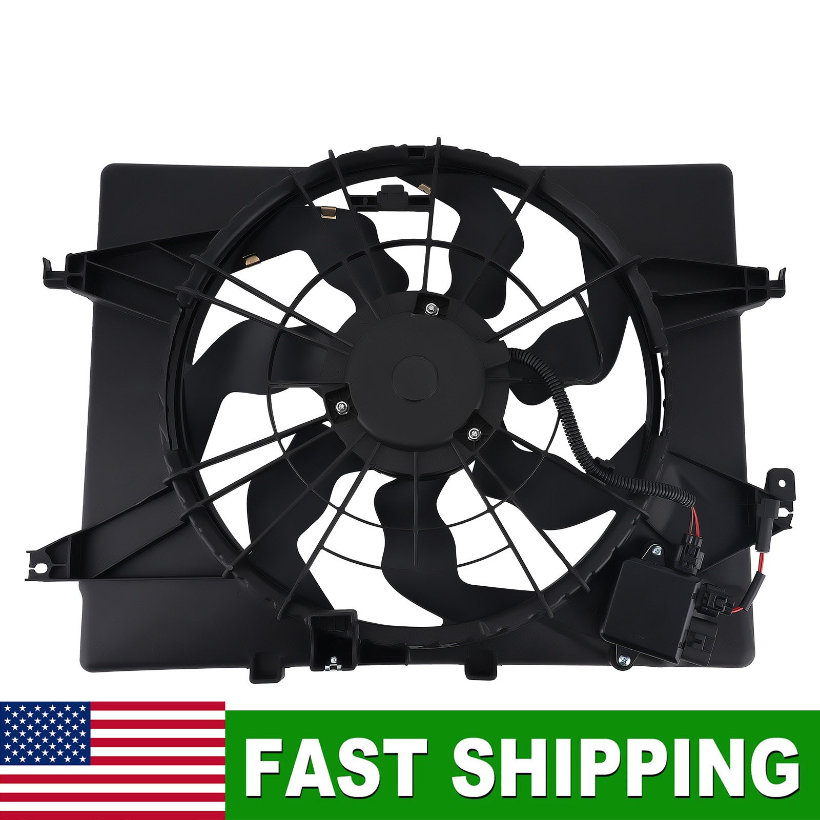 Cooling Fan Assembly fit for Hyundai Sonata for Kia Optima 2014-2015 253802T500 Cooling Fan Assembly fit for Hyundai Sonata for Kia Optima 2014-2015 253802T500
