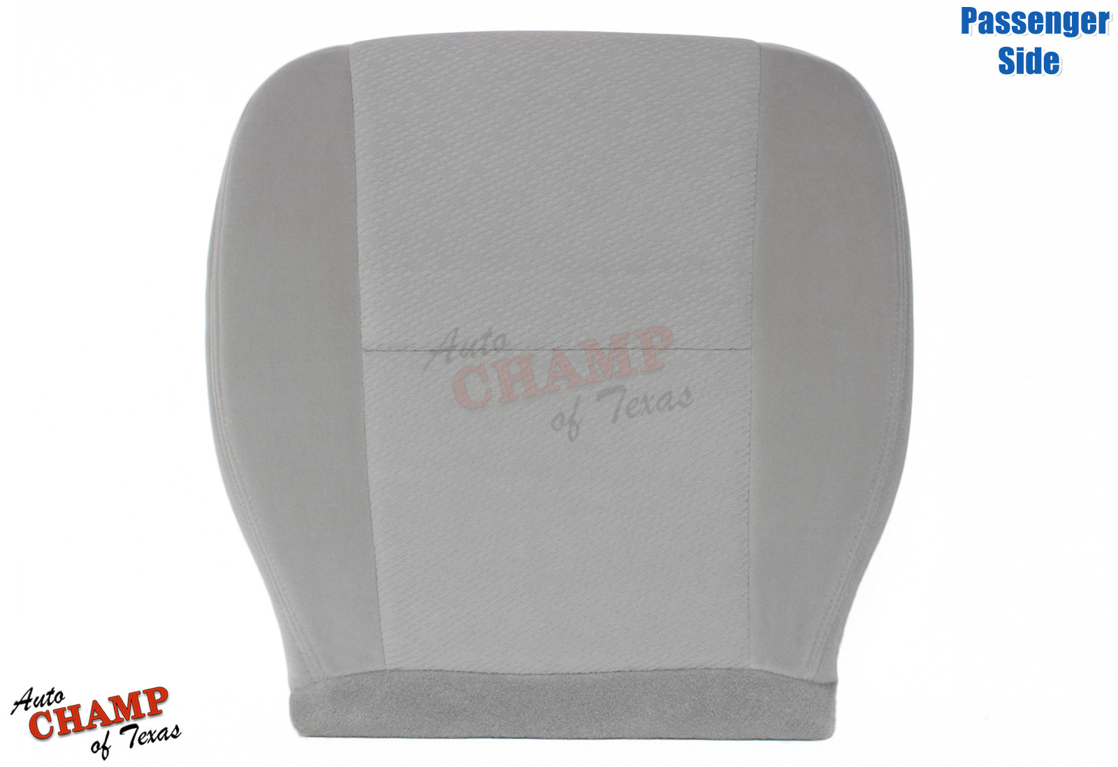 2007-2008 GMC Sierra SLE Z71 SLT HD -Passenger Bottom Cloth Seat Cover Gray 83D