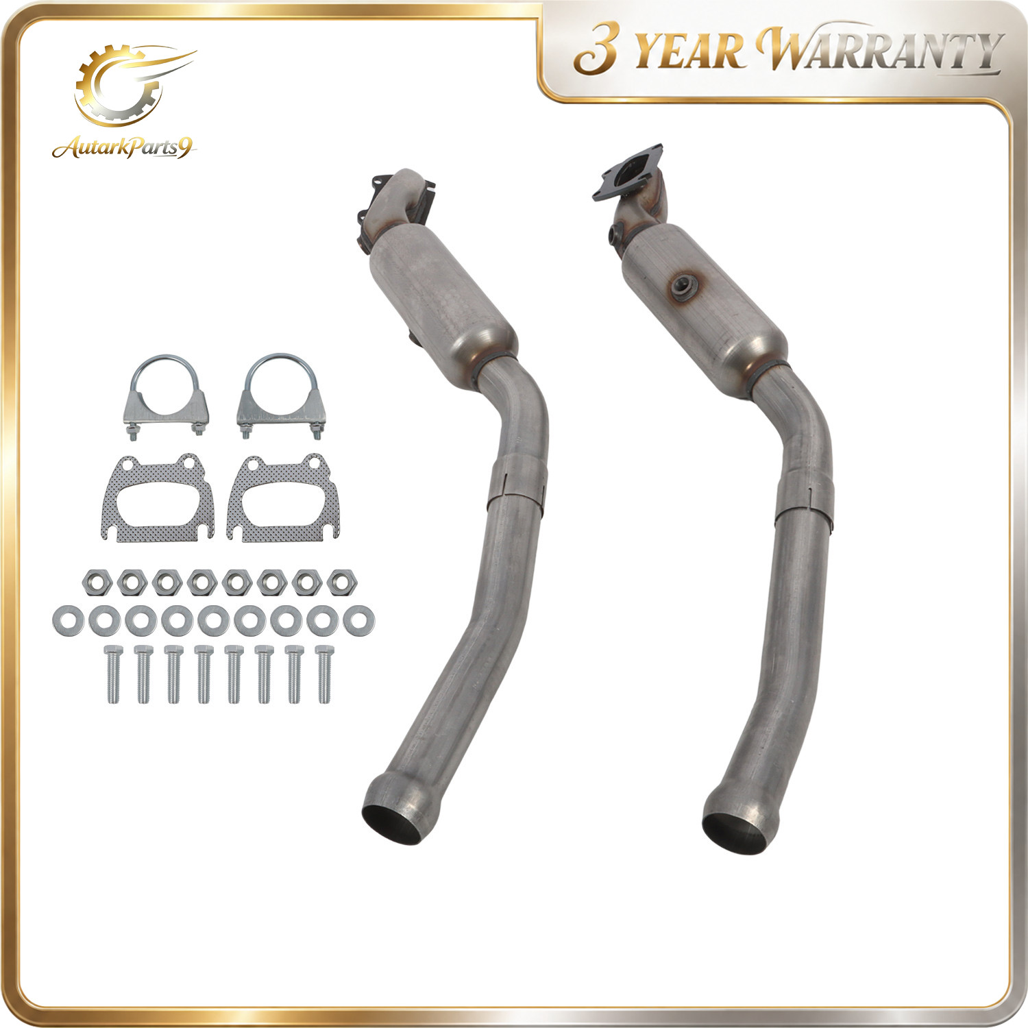 2x LH RH Catalytic Converter Set Direct Fit For 2013-19 Dodge Durango 3.6L