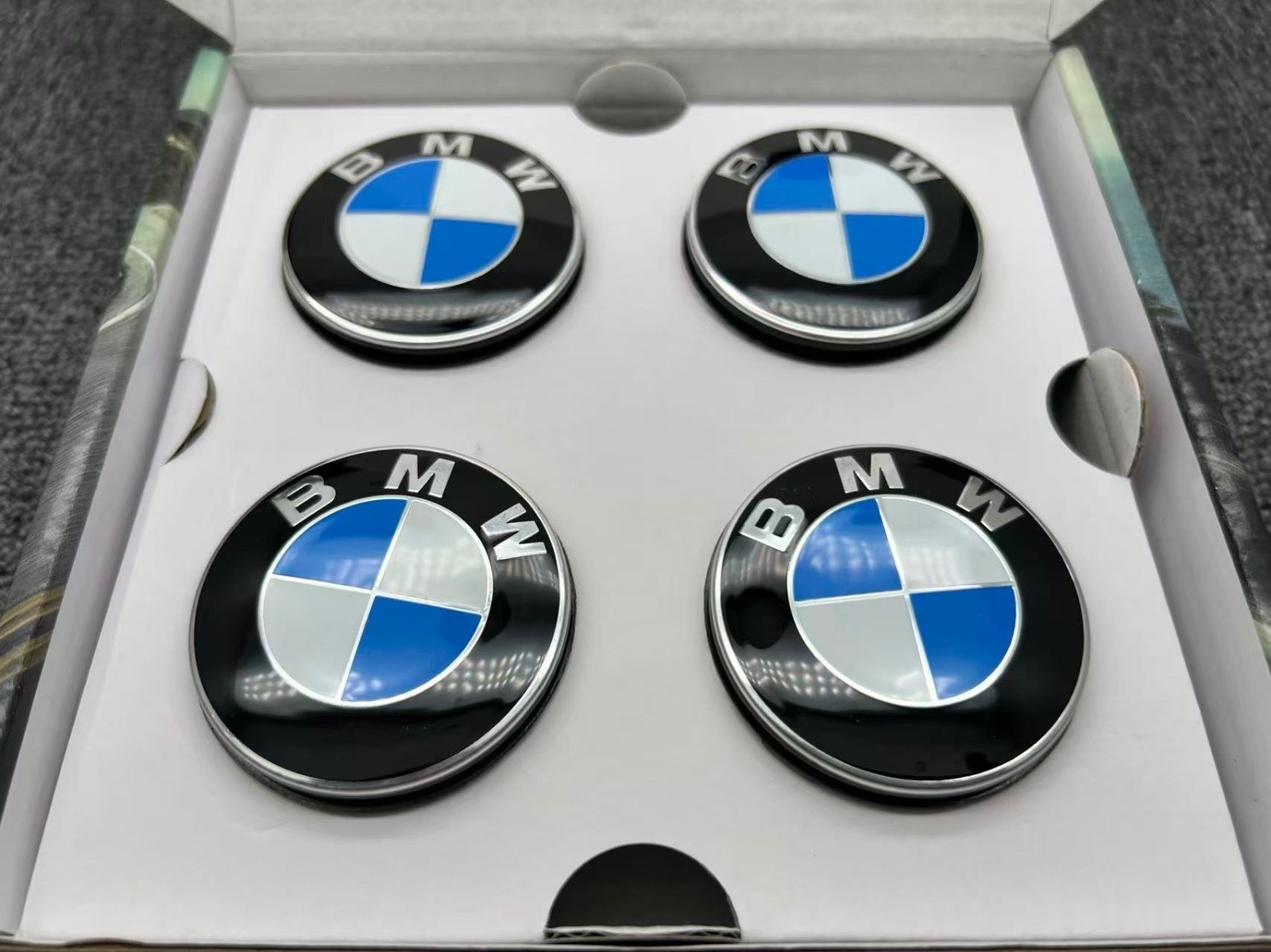 BMW Alloy Wheel Self Leveling Floating Centre Caps 56mm 68mm Hub Cab Set BMW Alloy Wheel Self Leveling Floating Centre Caps 56mm 68mm Hub Cab Set