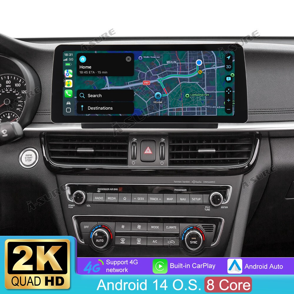 12.3'' 2K 4+64GB Carplay Radio Stereo for Kia Optima 2016-2020 Navi GPS Android 12.3'' 2K 4+64GB Carplay Radio Stereo for Kia Optima 2016-2020 Navi GPS Android