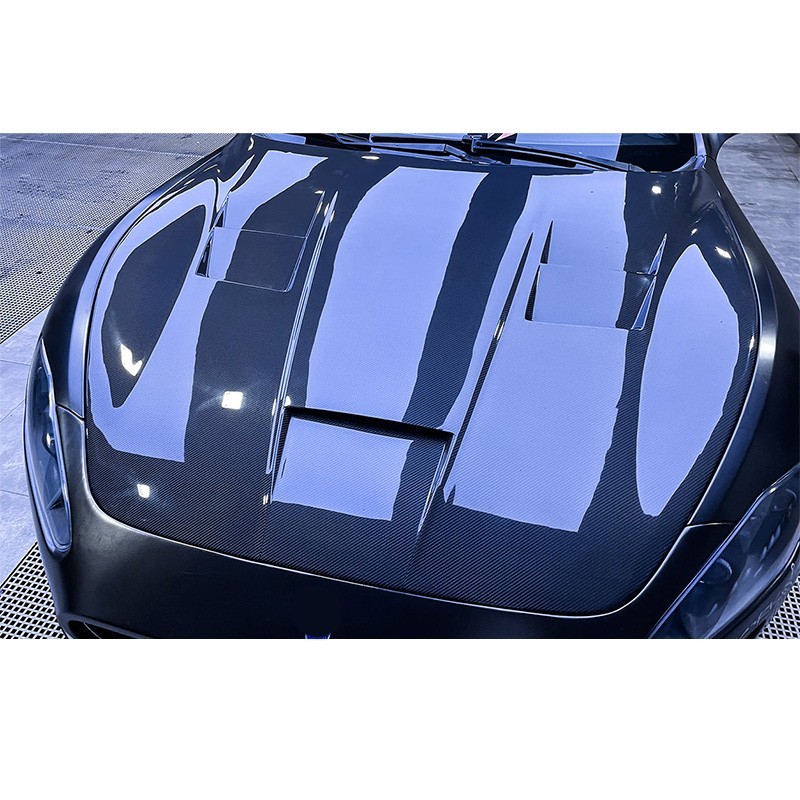 Real Carbon Fiber Hood Bonnet for Maserati GranTurismo GC MC GTS M145 2008-2019