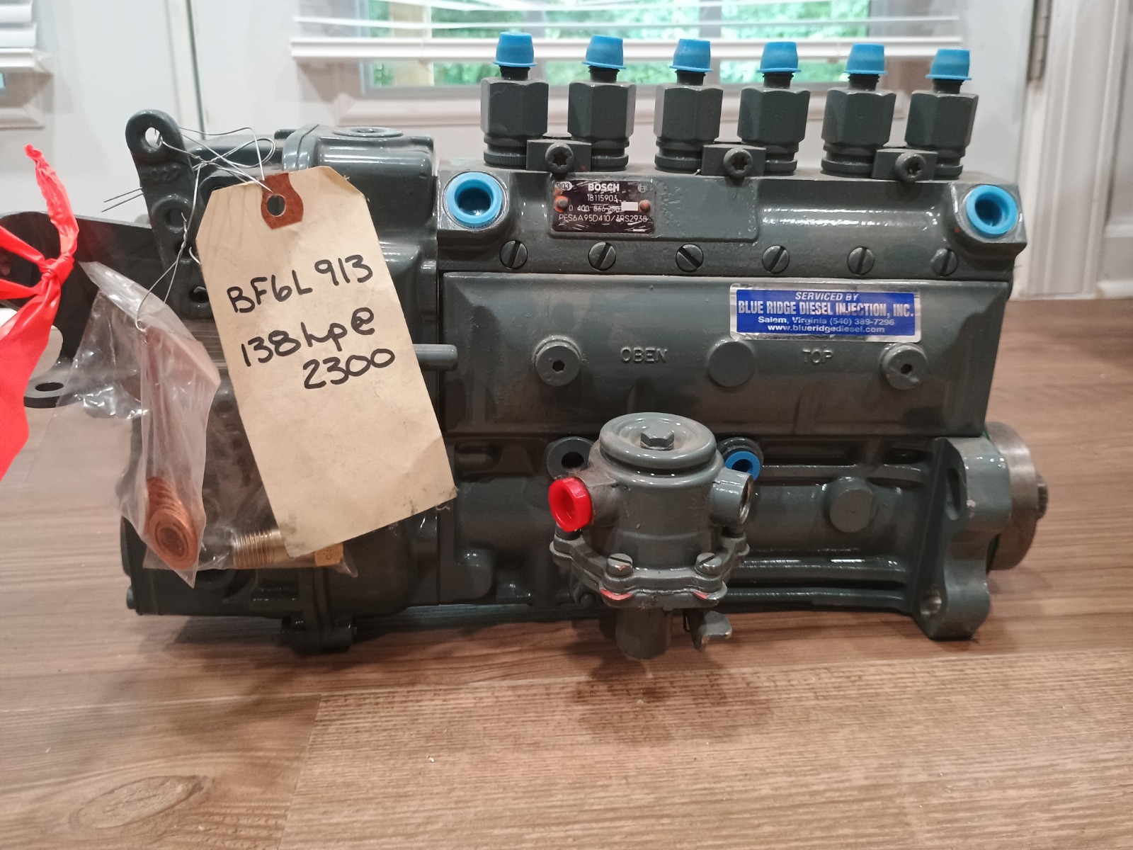 Bosch High Pressure Fuel Injection Pump 04232077  Deutz BF6L913 Diesel Engine