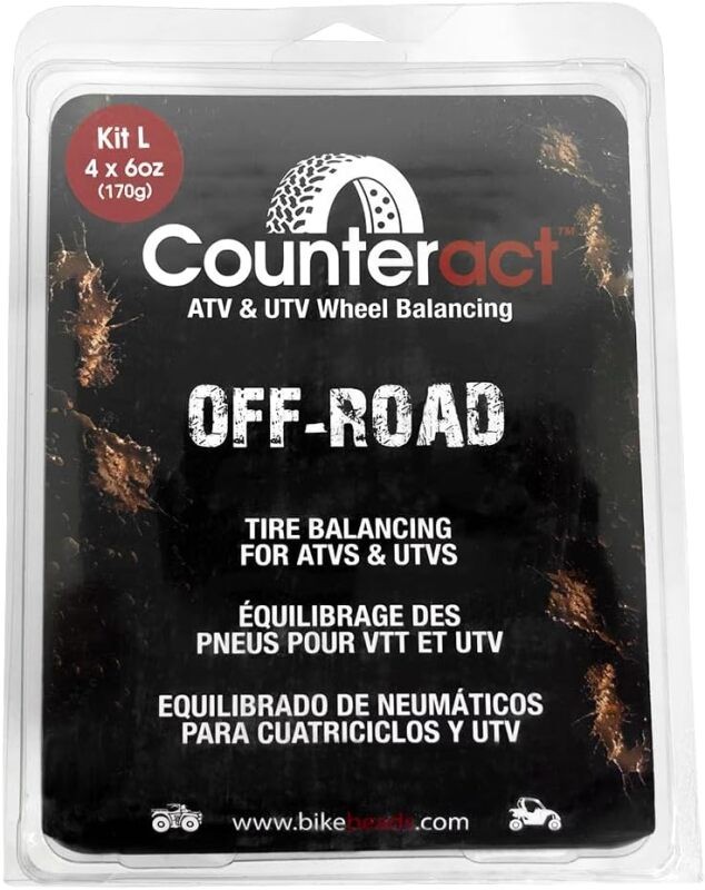 Counteract ATV/UTV Balancing Bead DIY Kit: (4) 6oz Bags