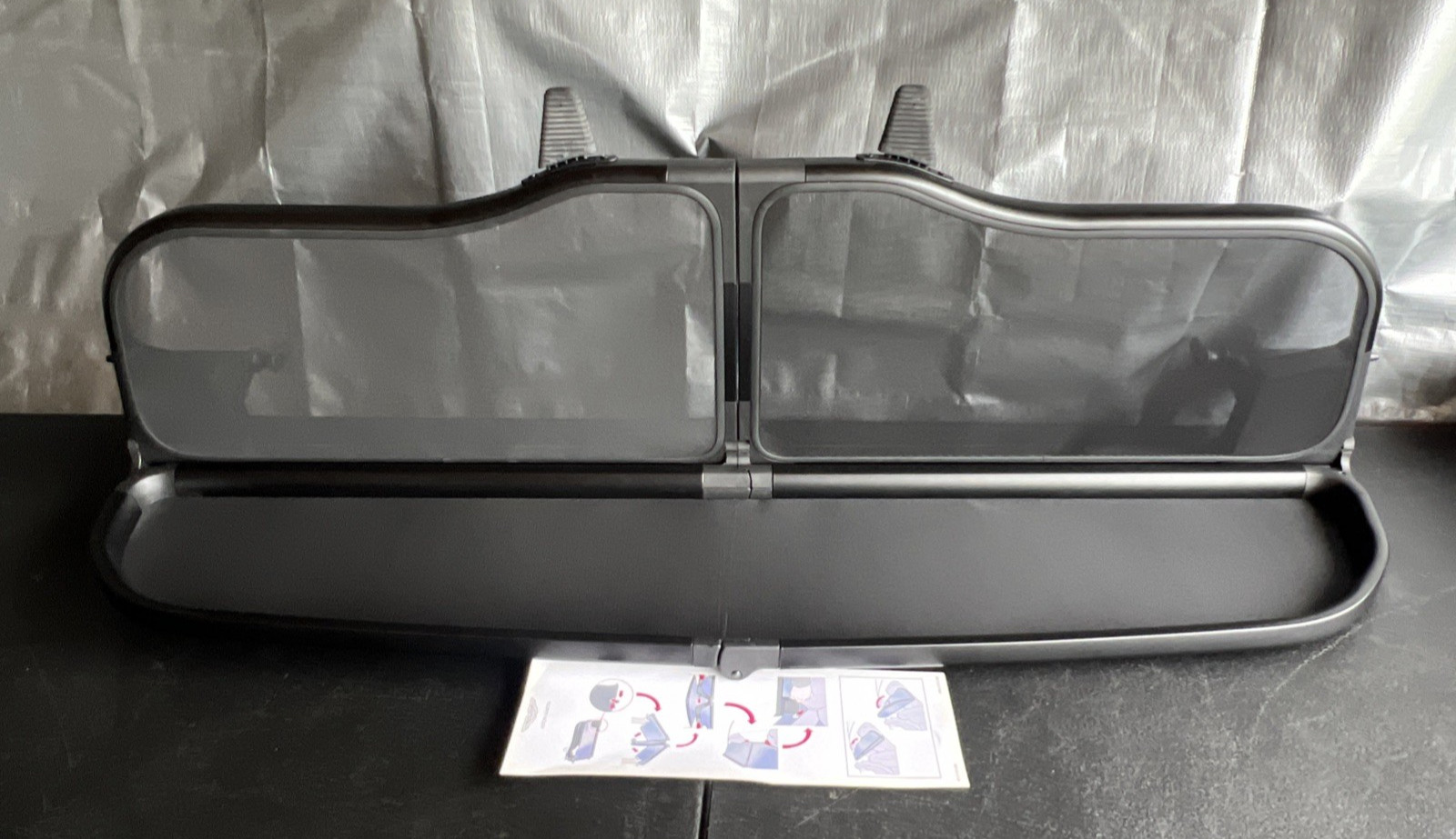 2005-2016 Aston Martin DB9 DBS Volante OEM Wind Deflector 09200030121 w/ Bag