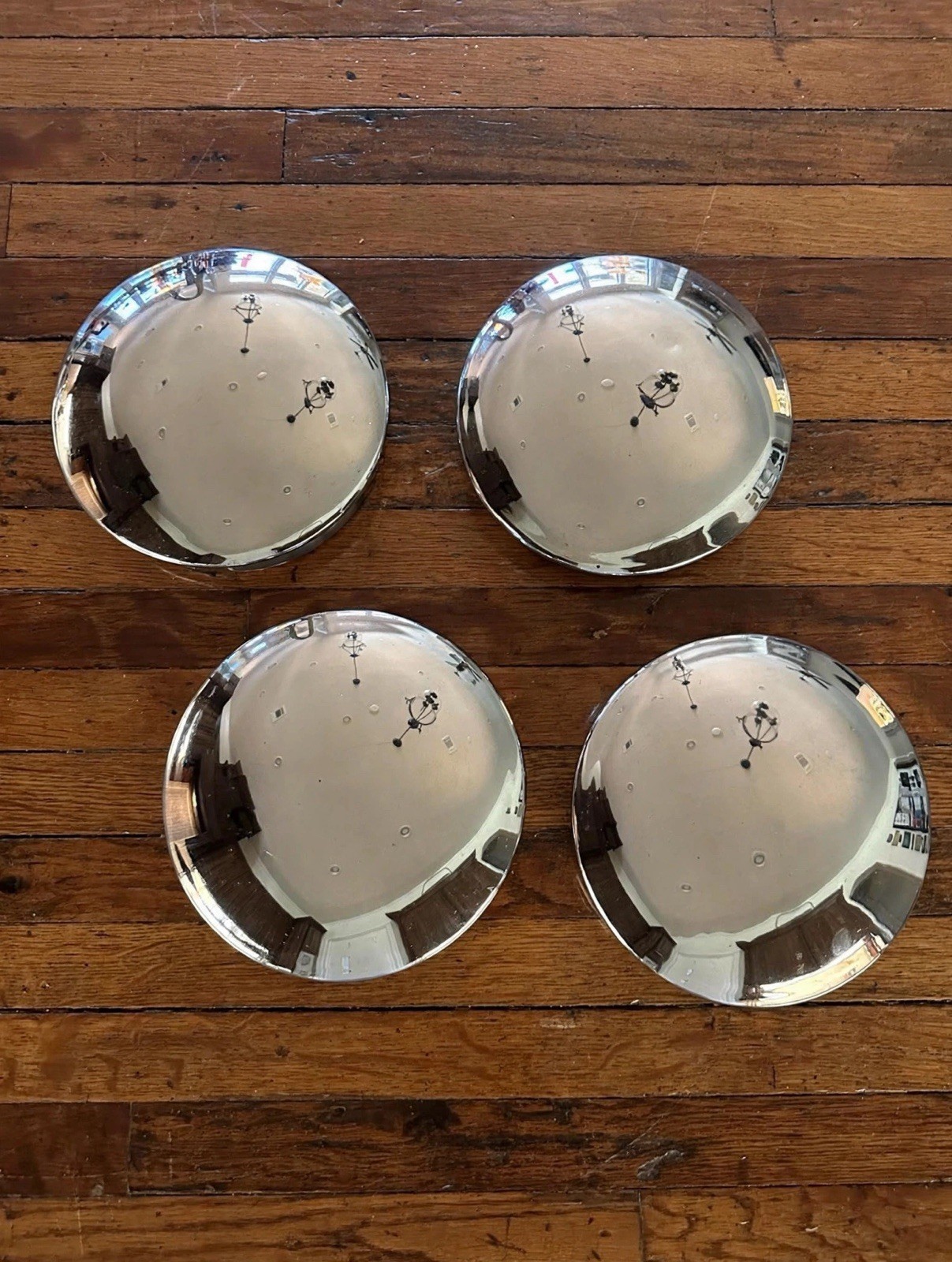 BABY MOON Style Center Caps - Small wheel covers Older Vintage Cars & Golfcarts