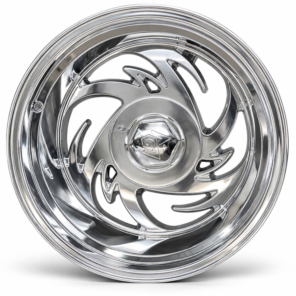 MG Wheels 626 17x11 Polished 5x127 5x139.7 C10 OBS Old School 90s Wheel