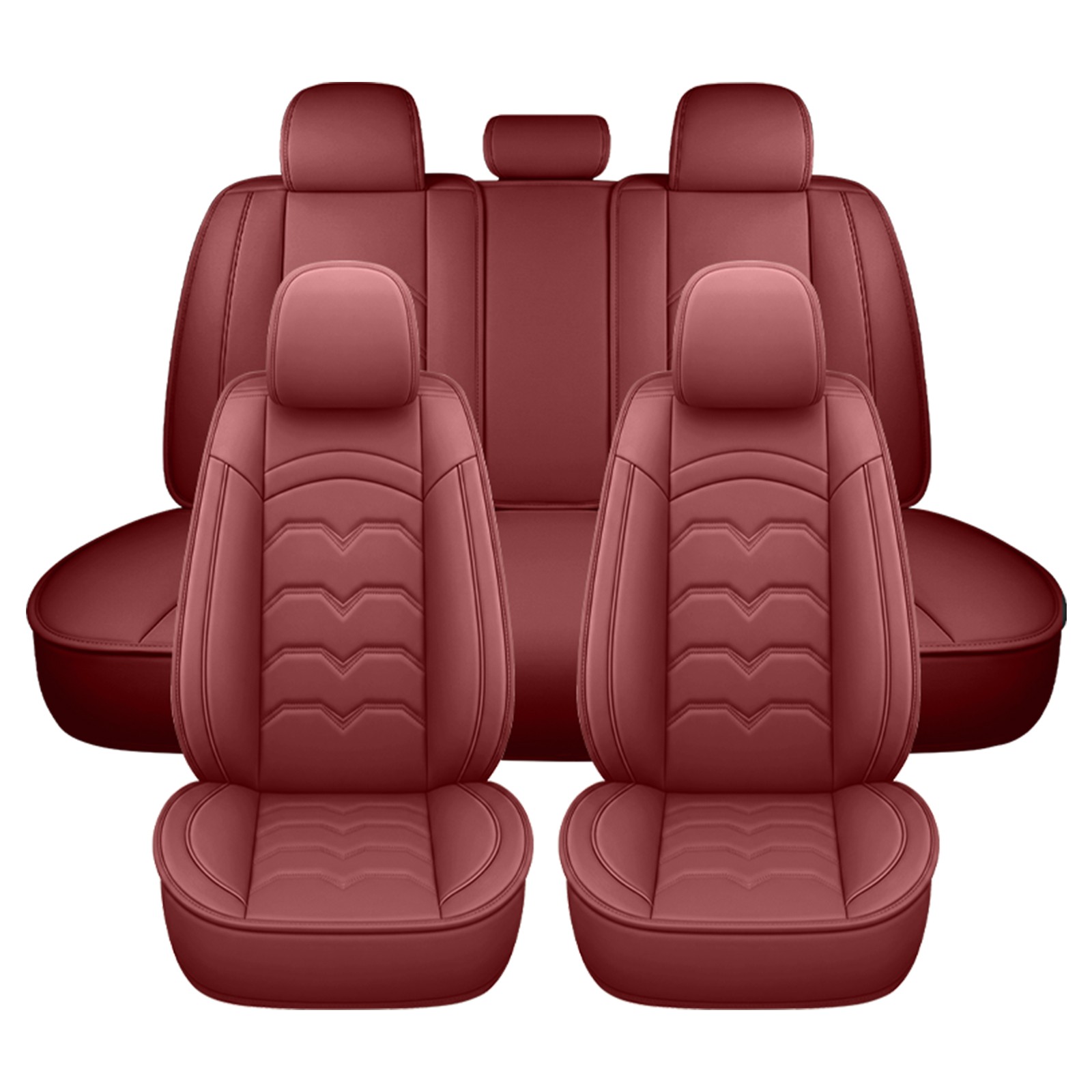 Full Set Nappa Leather Seat Covers For Acura TSX TL 5 Seats Cushion Protectors