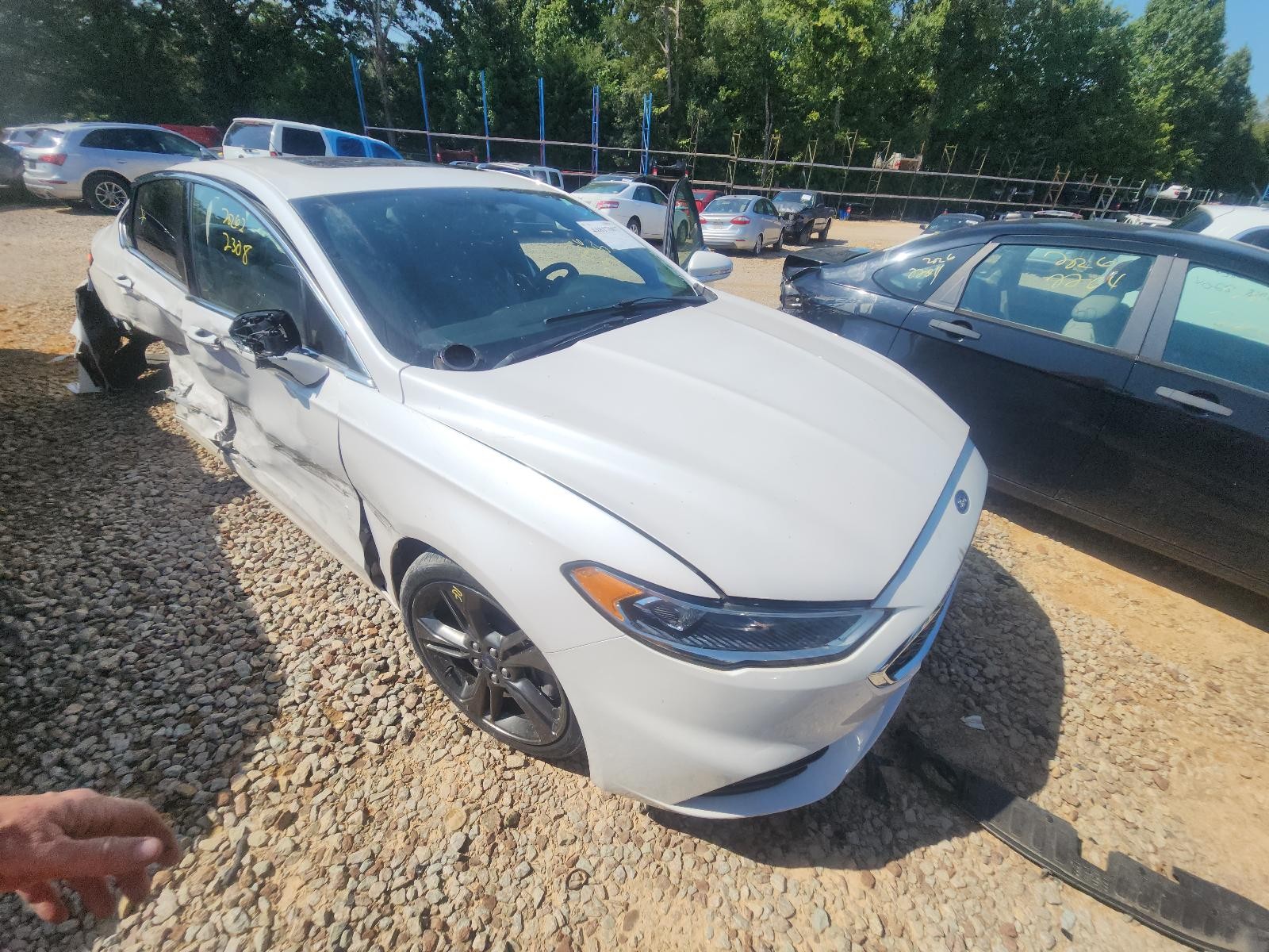 Used Hood fits: 2017 Ford Fusion  Grade A