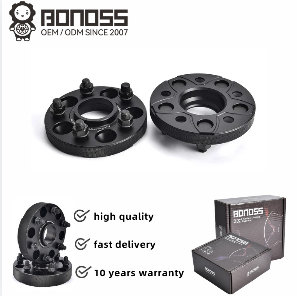 BONOSS 2PCS 15mm 5x114.3 64.1mm Wheel Spacers for Honda Avancier Accord Civic