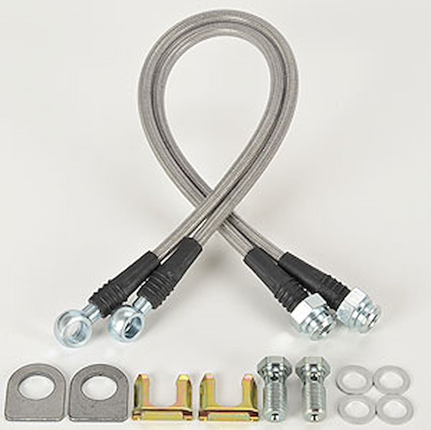 JEGS DOT Brake Hose Kit Fits Big GM (D52) Calipers