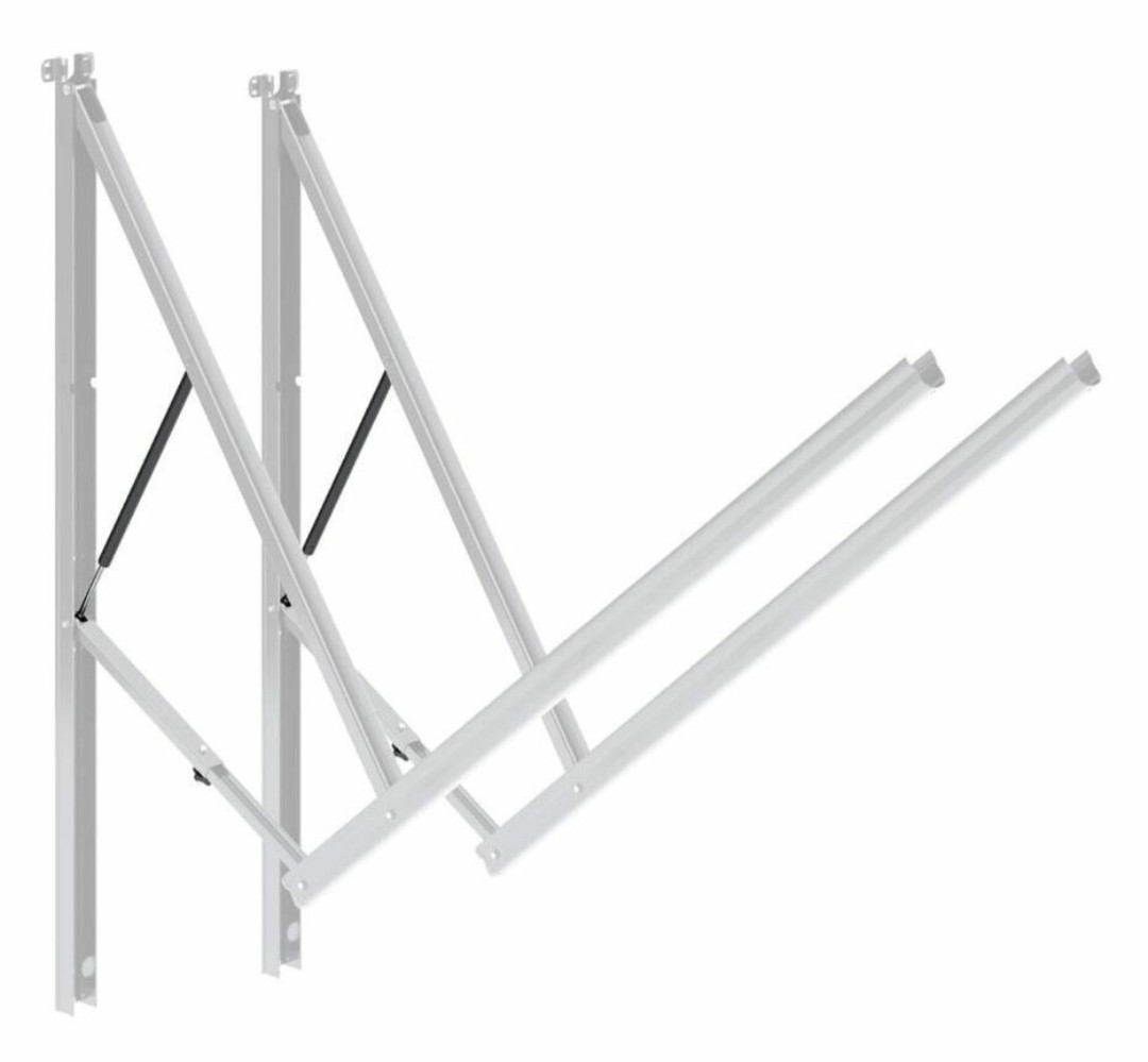 Dometic Universal Manual Awning Arm Mounting Hardware Kit White 9108694384