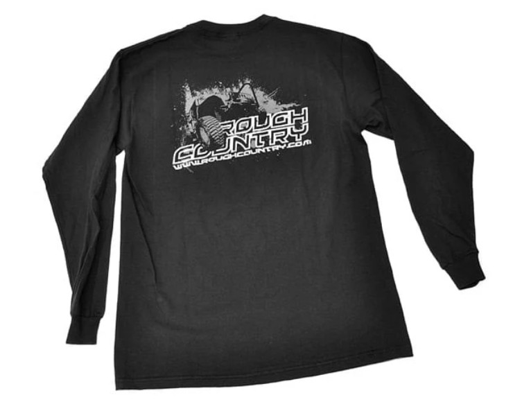 S&D Rough Country T-Shirt Long Sleeve Black Size Small S&D Rough Country T-Shirt Long Sleeve Black Size Small