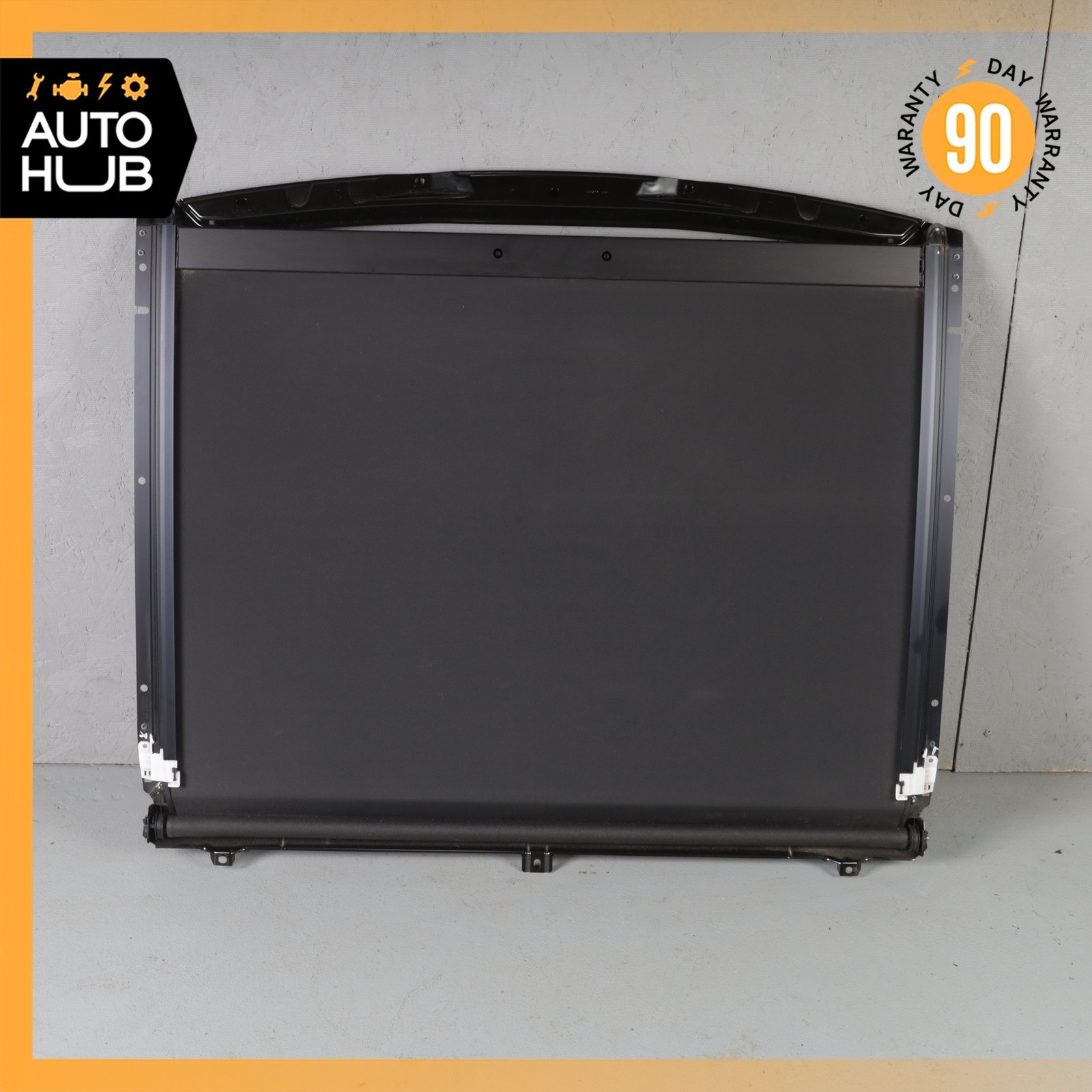 15-24 Jaguar X152 F-Type R Panoramic Sunroof Roller Blind Rail Frame OEM 85k