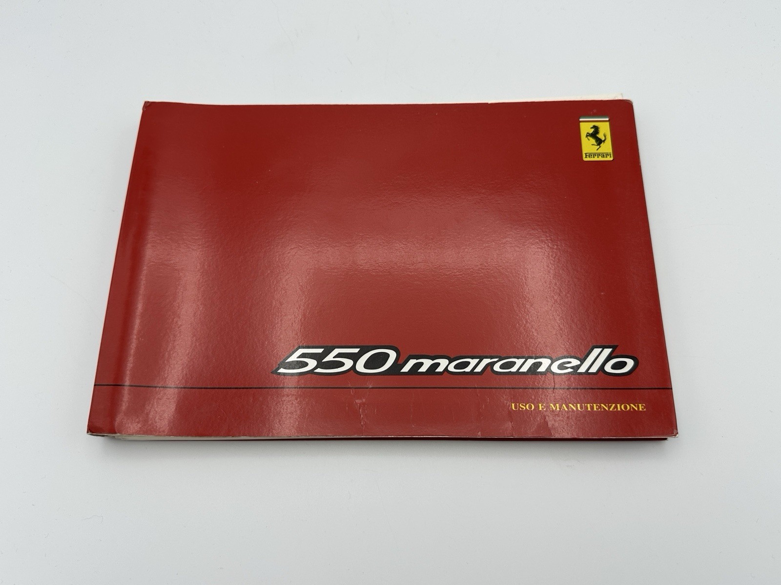 FERRARI 550 MARANELLO INSTRUCTIONS MANUAL | OWNERS MANUAL POUCH BOOK #1106/96 FERRARI 550 MARANELLO INSTRUCTIONS MANUAL | OWNERS MANUAL POUCH BOOK #1106/96