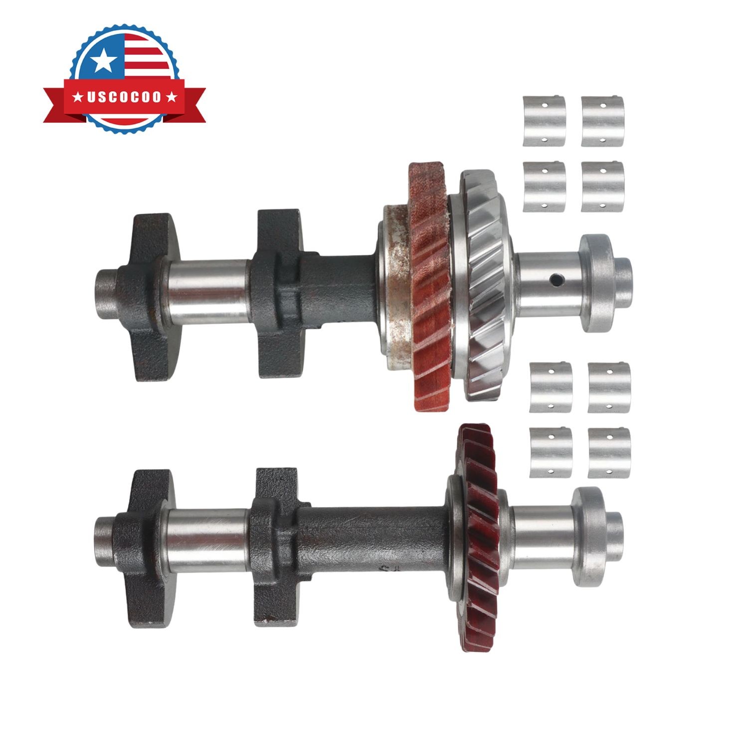 2pcs Balance Shaft w/Bearings for 2007-2015 Toyota 1AZ-FE 2AZ-FE 2AZ-FXE 2.4L