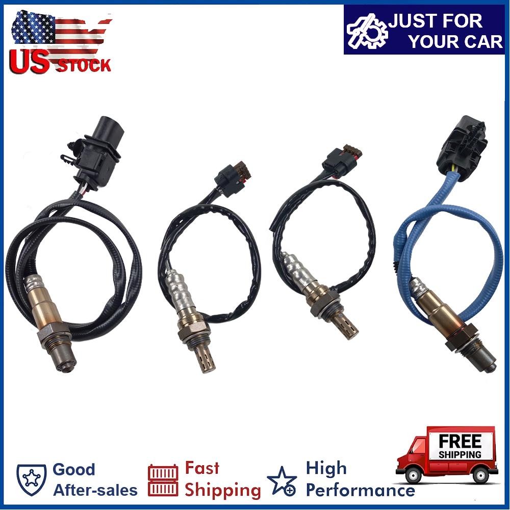 4PCS Upstream & Downstream Oxygen O2 Sensor For 2015-2017 Ford Expedition 3.5L