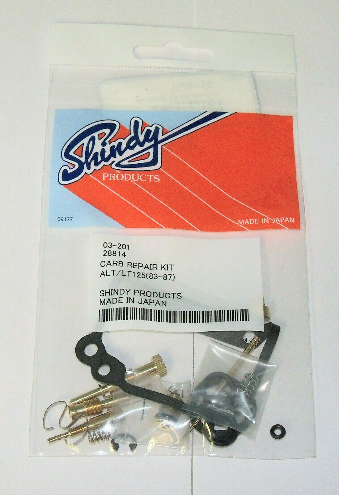 1983-1987 Suzuki Lt125 Alt125 Carb Carburetor Repair Kit 03-201 