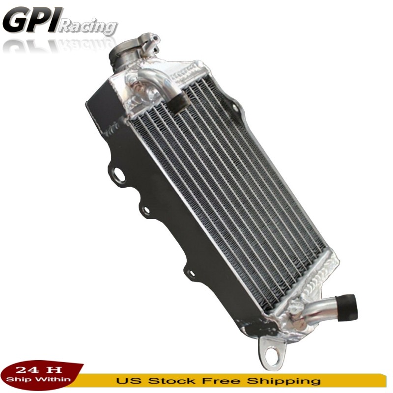Aluminum Radiator For 1991-1997 93 Kawasaki KX80 / 1995 1996 1997 Kawasaki KX100