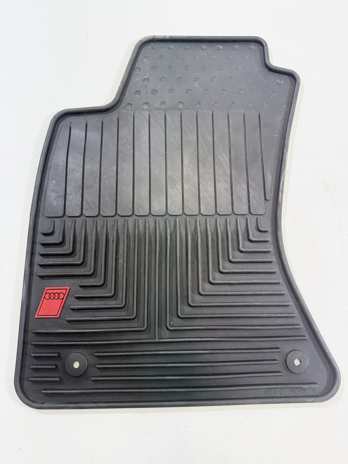 2005 Audi S4 B6 Front Left All-Weather Rubber Mat ZAW179009SABLK Black #0224