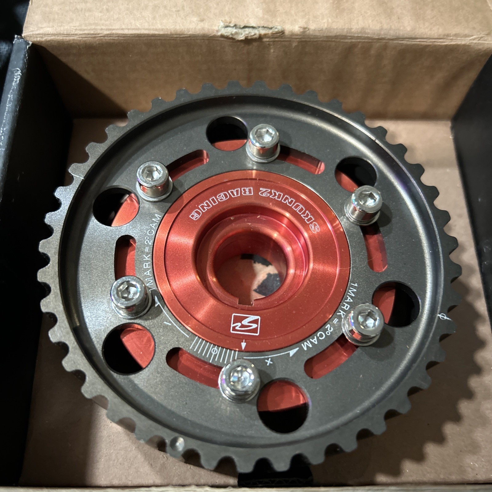 Honda Prelude Skunk2 Racing Adjustable Cam Gear (1993-2002) # 304-05-0220 (RED)