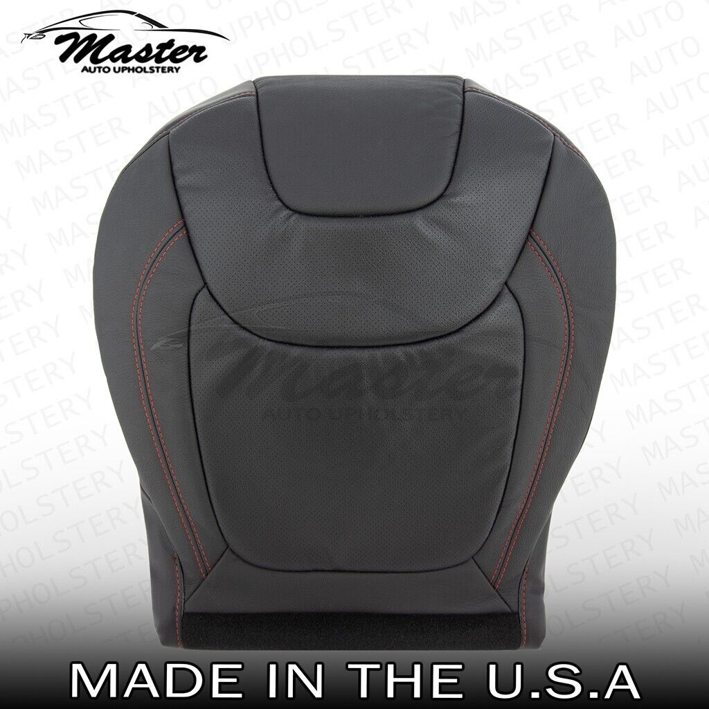PERF Replacement Driver Bottom Leather Seat Cover Fits Jeep Cherokee 2014 - 2017