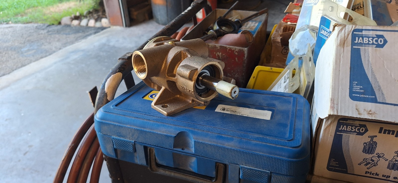 GENUINE Jabsco Bronze Water Circulating Pump - 777-9001, NEW GENUINE Jabsco Bronze Water Circulating Pump - 777-9001, NEW