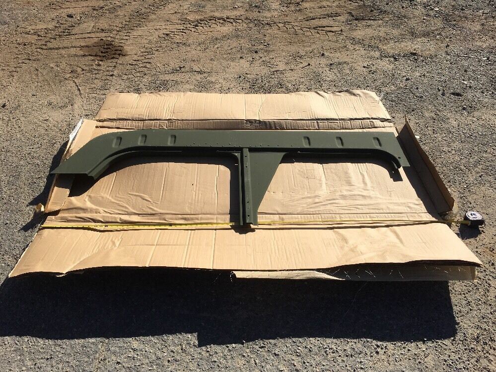 Humvee LH OD Green AM General Vehicular Body Side Panel Riveted 12339698-3 Hmmwv