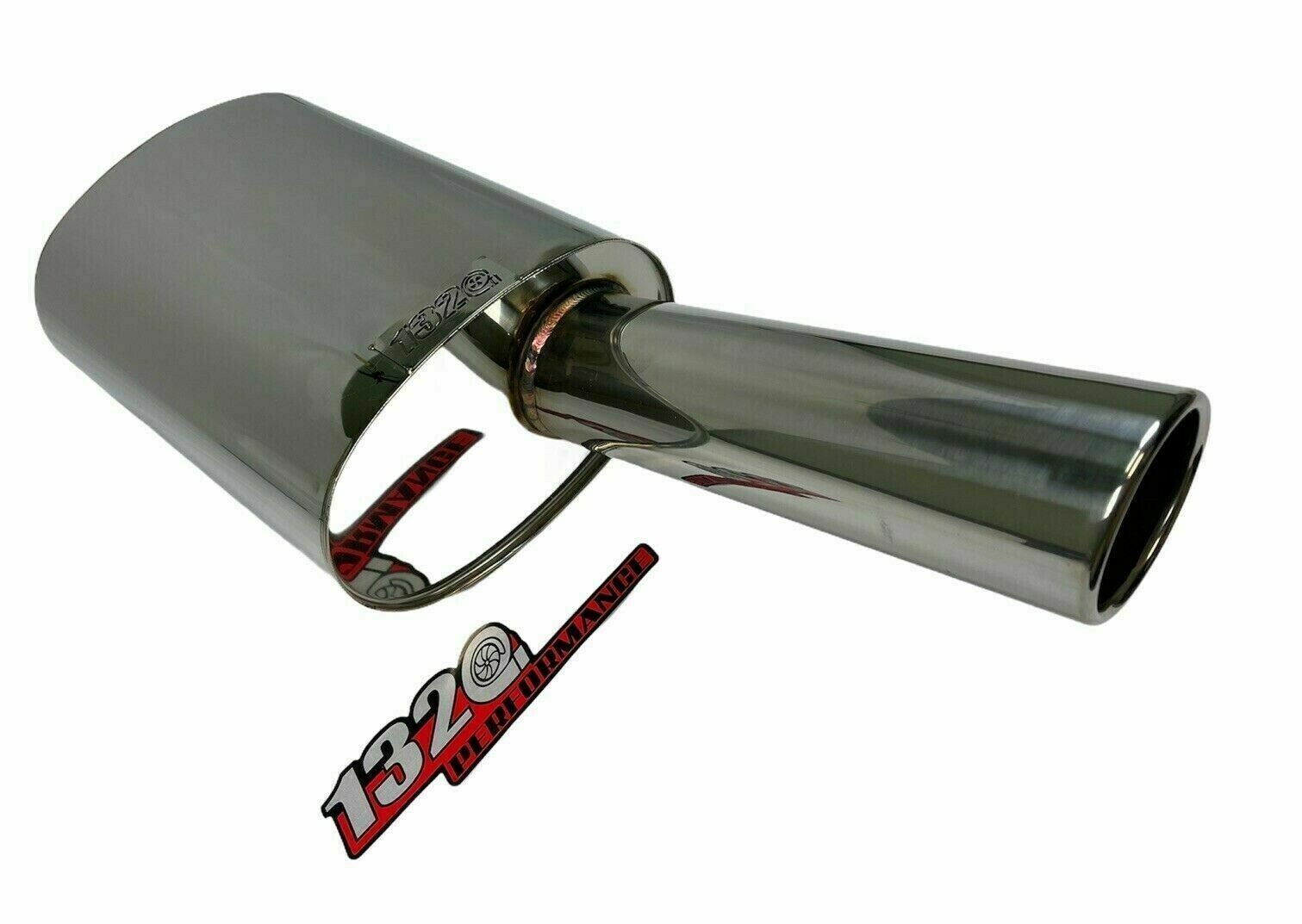 1320 fireball Mega blastpipe muffler Right VIP Tip Bozo Boso 2.5 inch inlet