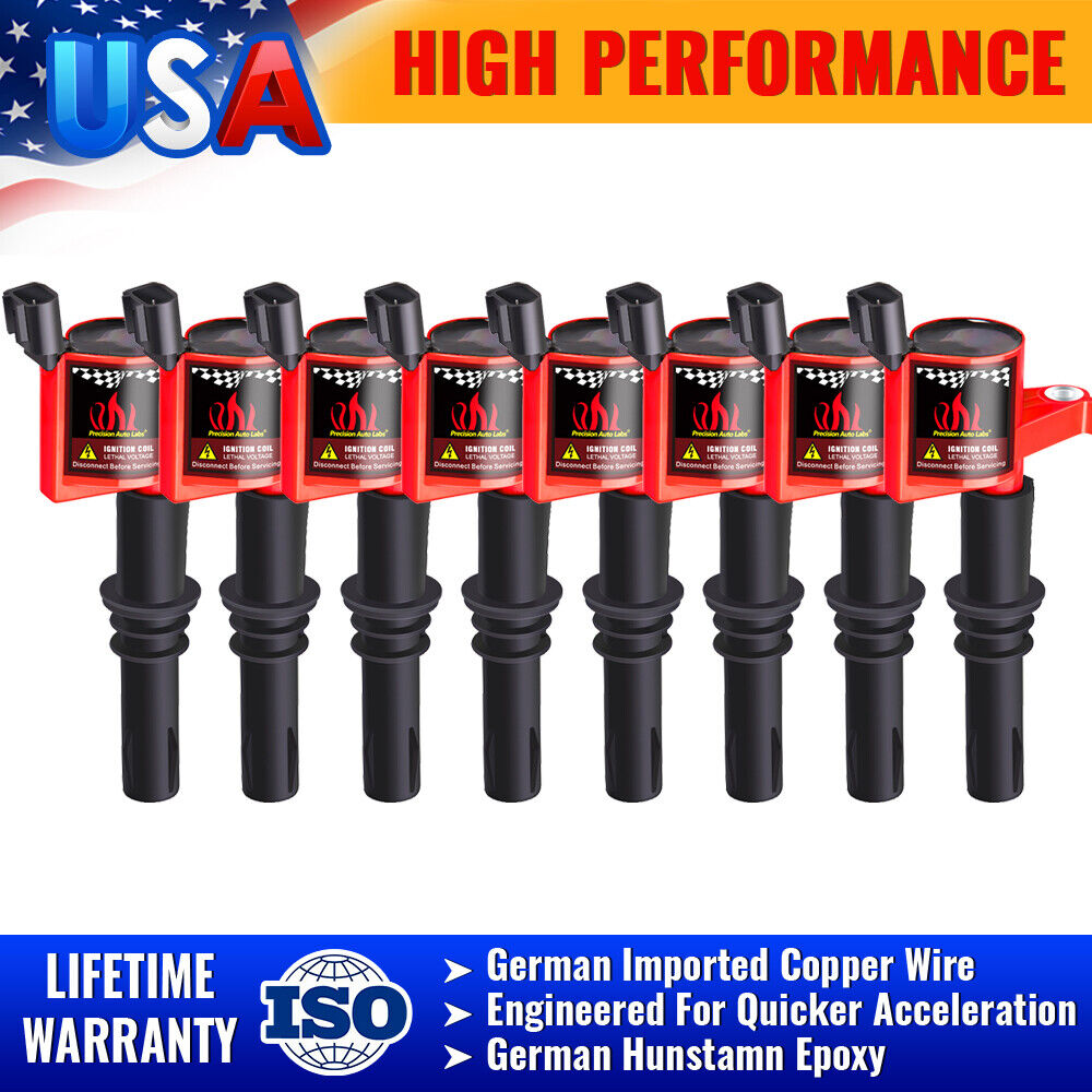 8Pack Ignition Coils For Ford F-150 4.6L 5.4L 2004 2005 2006 2007 2008 2009 2010