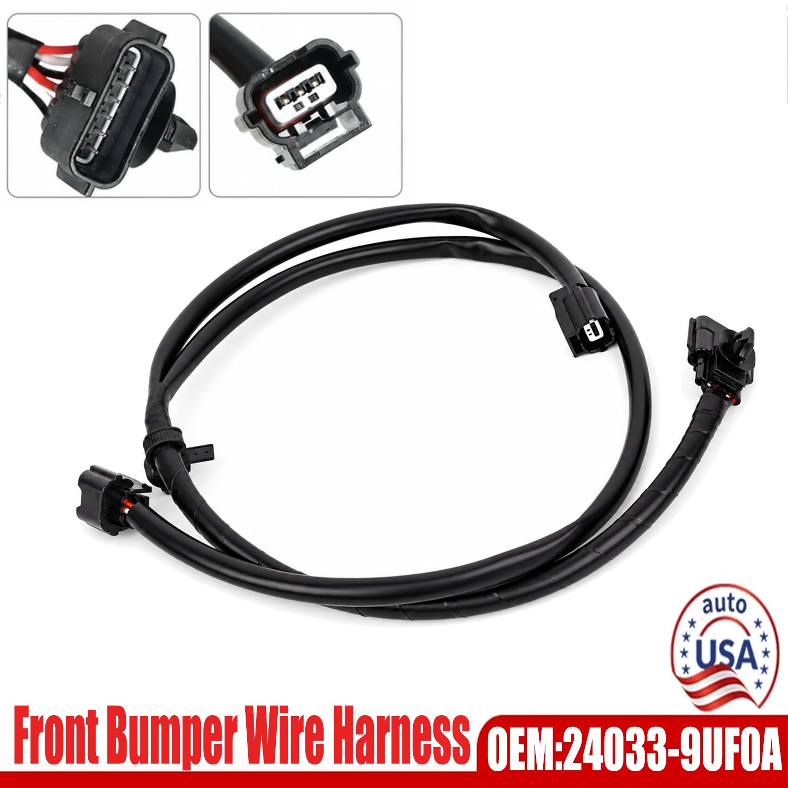 FOR Nissan Murano 2018-2024 Front Bumper Sub Wiring Harness 24033-9UF0A