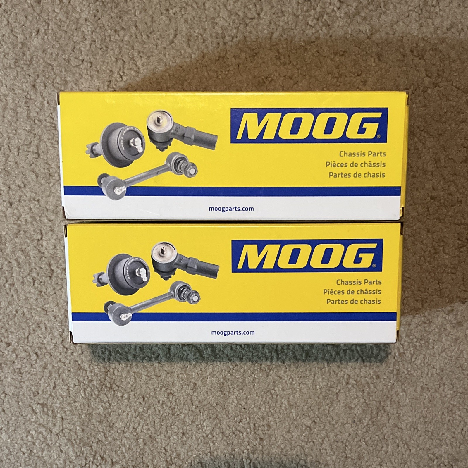 MOOG K80250 and K80251 Front Left and Front Right Sway Bar Link Kits MOOG K80250 and K80251 Front Left and Front Right Sway Bar Link Kits