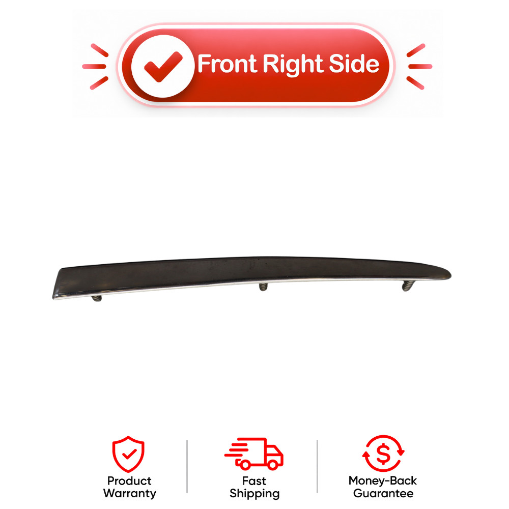 03-10 Bentley Continental GT Front Right Passenger Side Bumper Molding Trim Oem