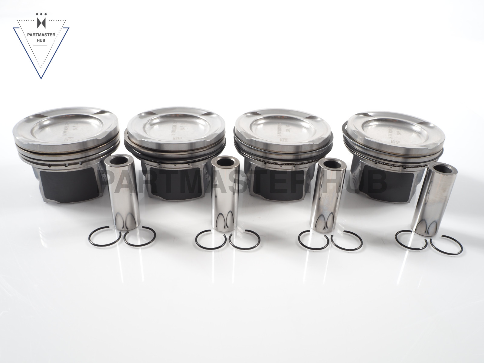 2019-2023 Mercedes Benz Piston w/ Rings Set 4PCS STD - 2.0L L4 Turbo M264