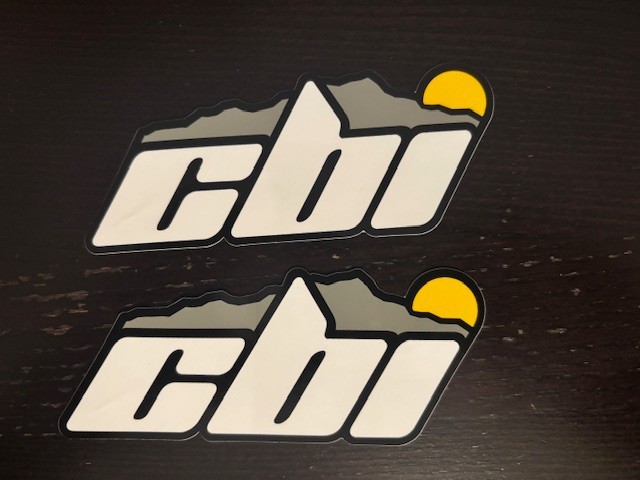 CBI Off Road 2PC STICKER SET 4 CBI Off Road 2PC STICKER SET 4