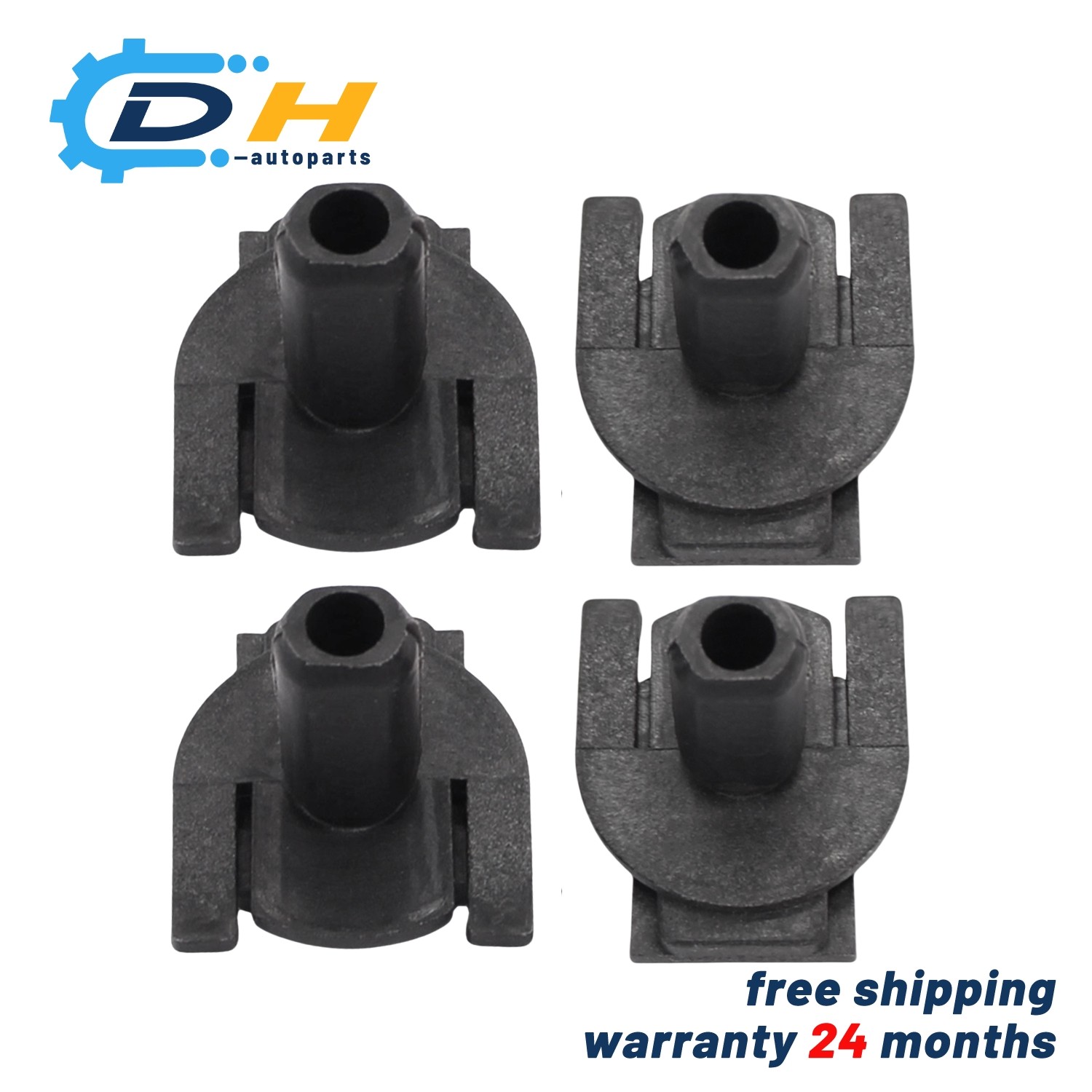4Pcs Radiator Mounting Sleeve Left Right for 2018-2023 Chevrolet Equinox