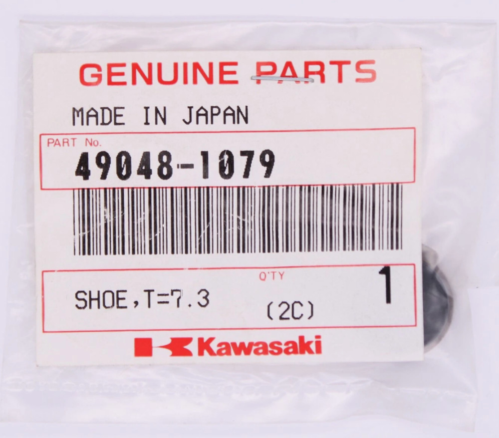 QTY 8 | 2002 Kawasaki PRAIRIE 650 OEM Brake Shoe T-7.3 49048-1079