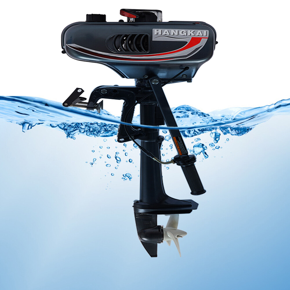 HANGKAI 2/4-Stroke 6 to 40hp Outboard Motor Heavy Boat Engines CDI Water Cooling