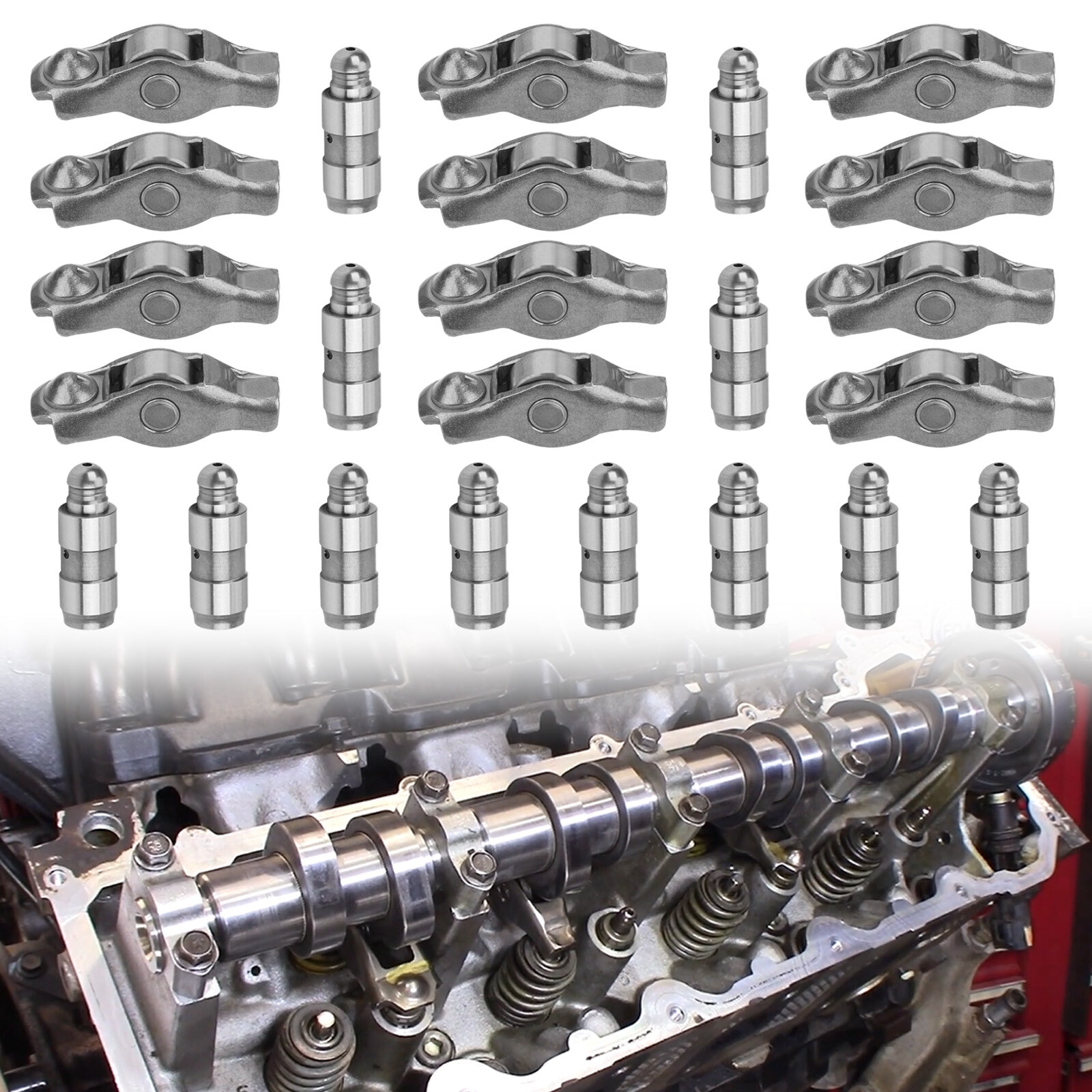 👍🏻 NEW Rocker Arm & Lifter Kit For 2011-2019 Chrysler Dodge Jeep Ram 3.6L