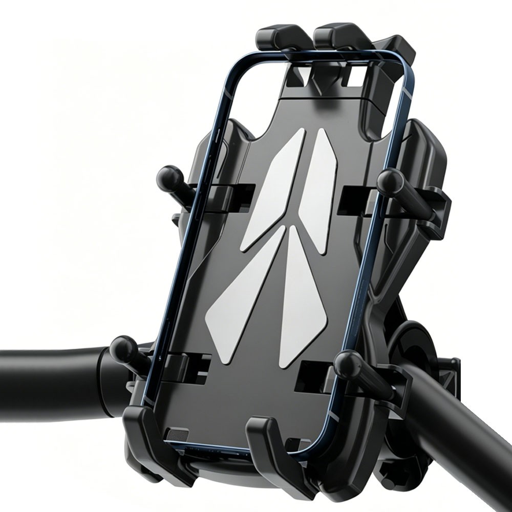 Universal Shockproof Phone Holder Mount 360 Rotation for Bike Motorcycle Scooter