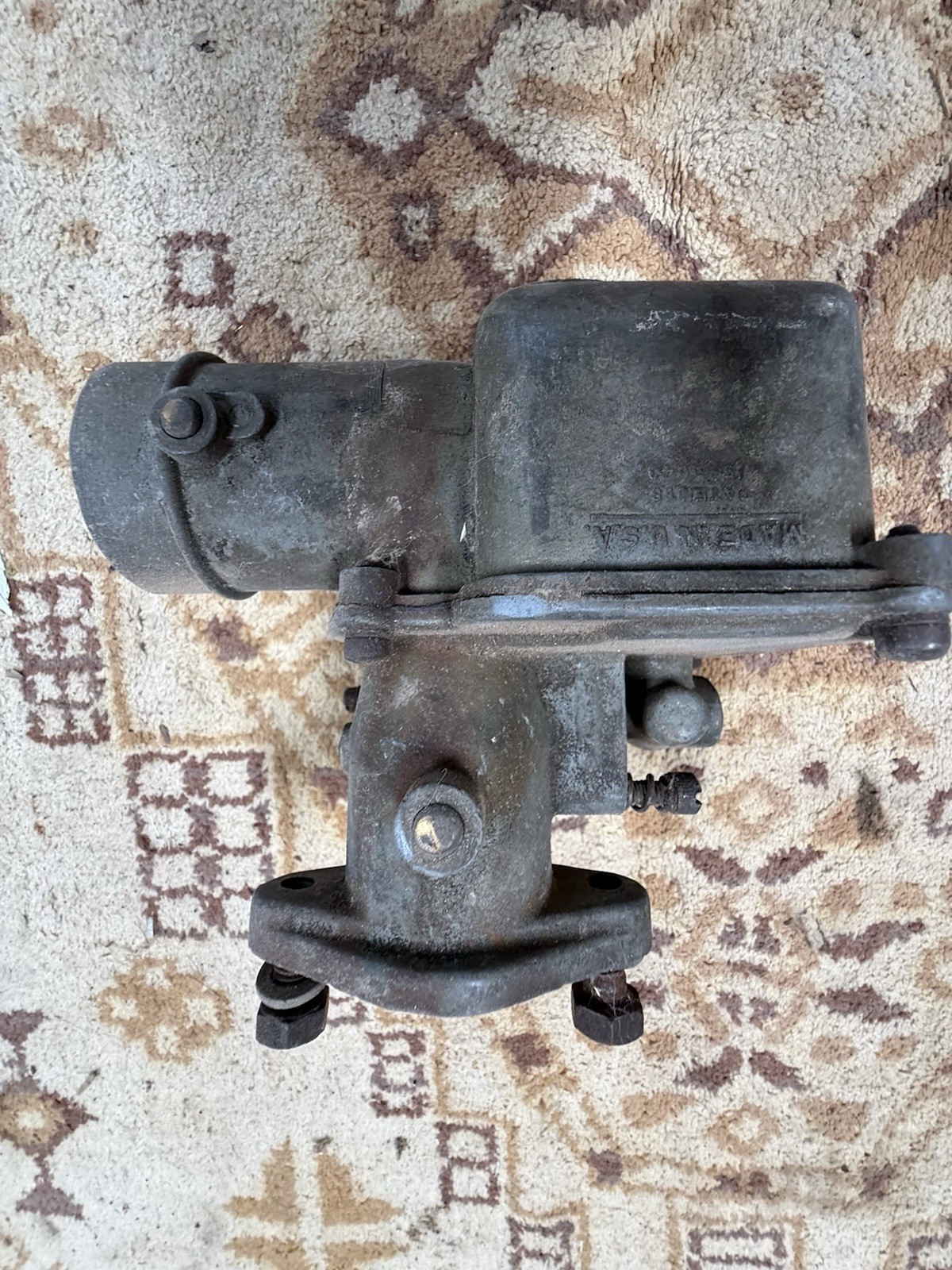 Marvel Schebler Updraft Carburetor Patent 1536043 Ford Model A Restoration Core