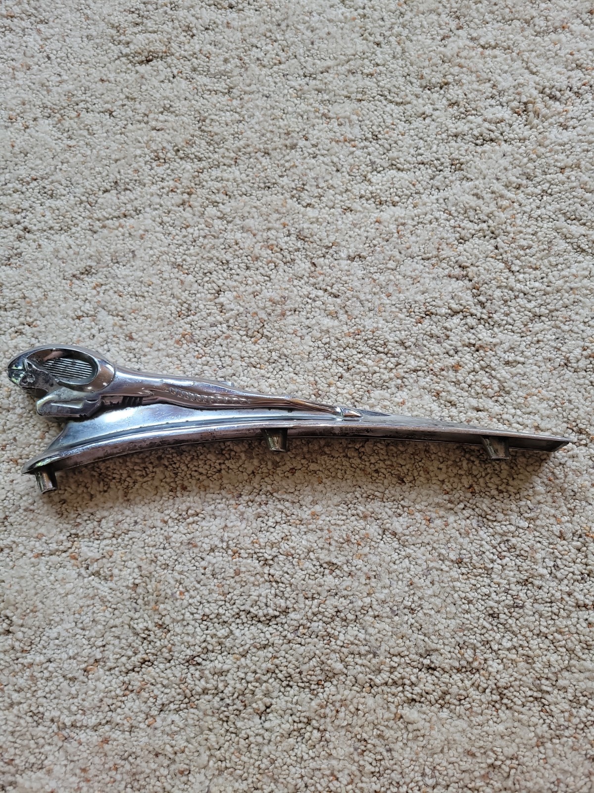 Vintage 1946-48 Dodge Hood Ornament 1158552 Vintage 1946-48 Dodge Hood Ornament 1158552