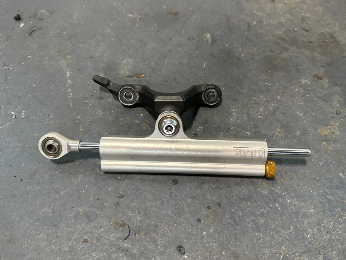 09-12 Kawasaki Ninja ZX6R ZX6 OHLINS Steering Damper Stabilizer CLEAN OEM