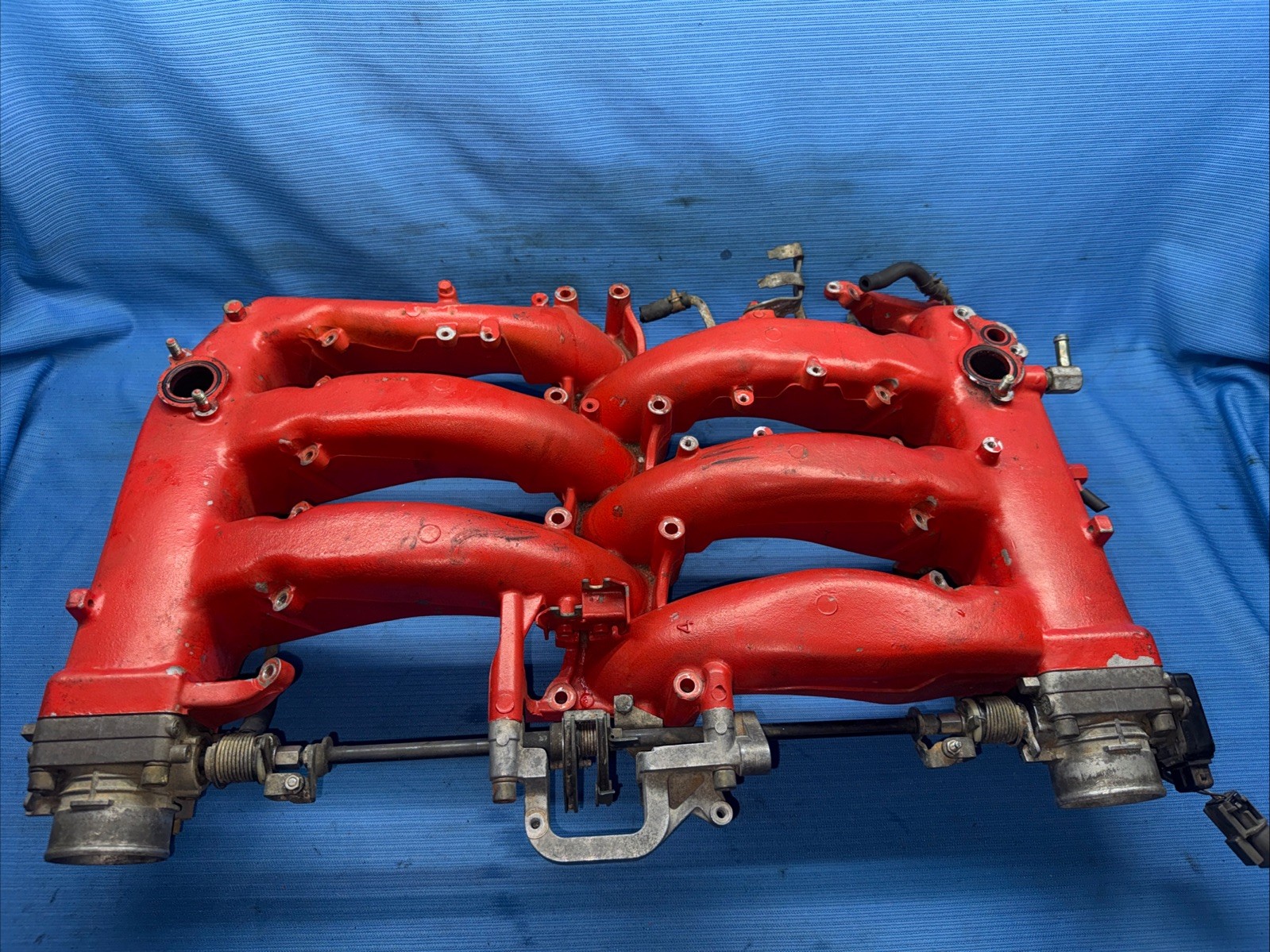 90-96 Nissan 300zx Z32 Upper Air Intake Manifold Plenum OEM Vg30 NA