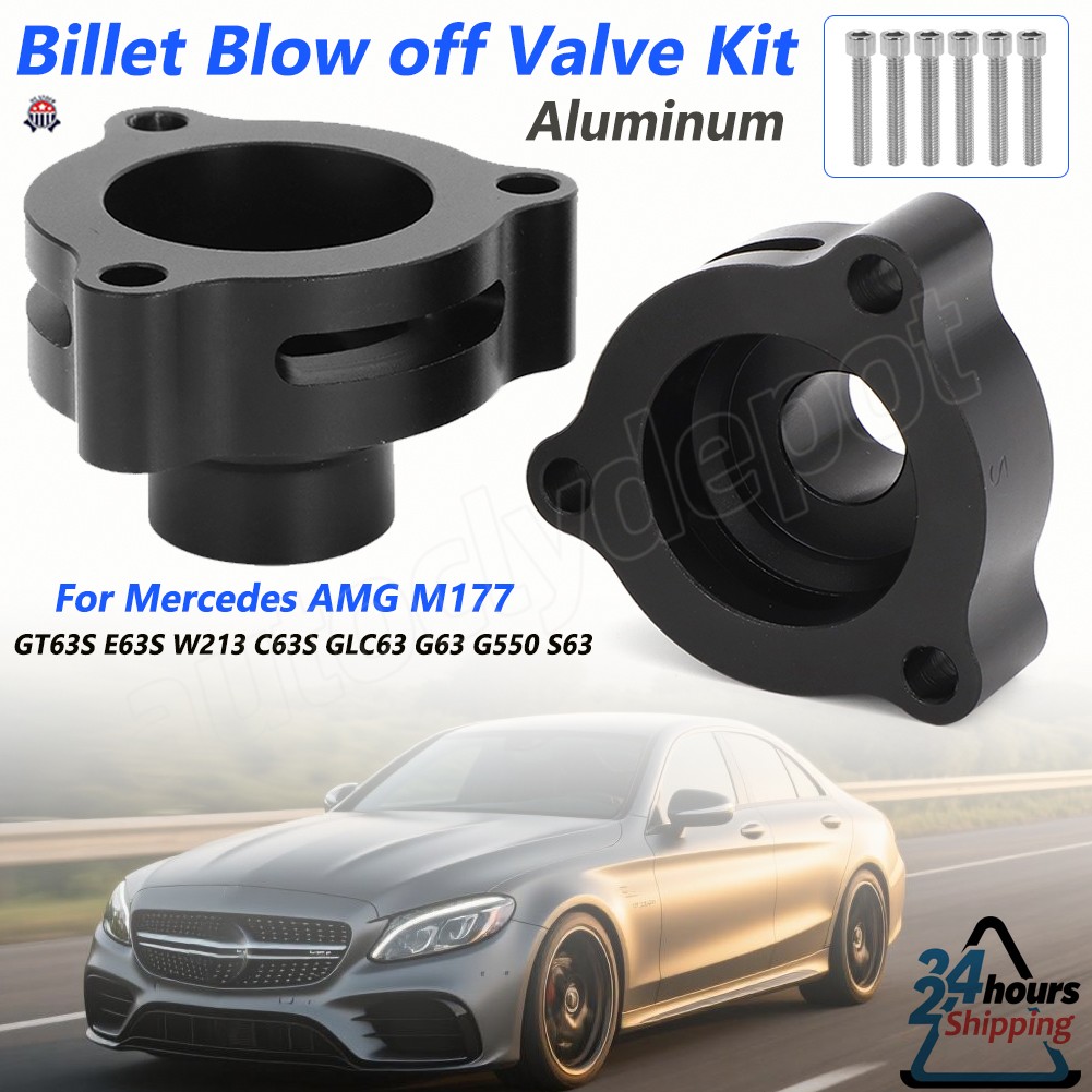 For Mercedes AMG M177 4.0T Billet Blow off Valve Kit GT63S E63S C63S GLC63  G63