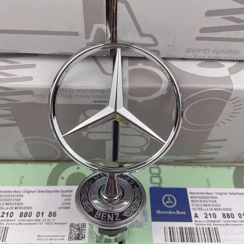 🎁Fit For Mercedes-benz Front Hood Star Emblem W203 W208 W210 W211 W220 Badge US