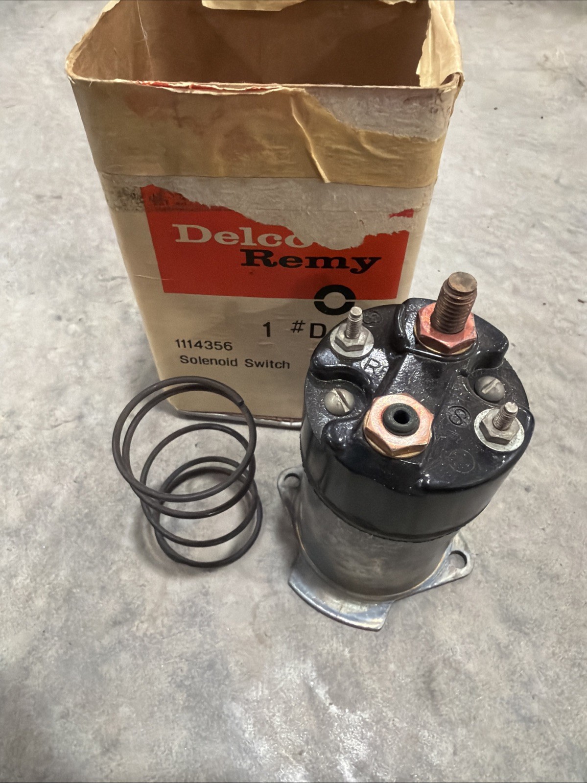 NOS 1964-75 Chevy Pontiac Olds Z28 GTO 442 GS Delco Starter Solenoid GM 1114356