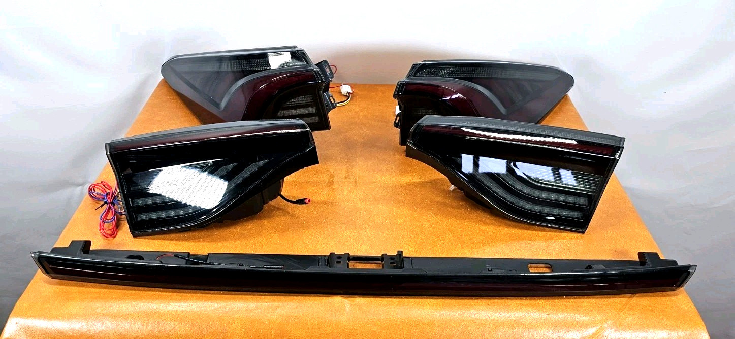 FOR 2019-2021 TOYOTA AVALON TRD/XLE/ XSE SET SMOKED LED TAIL LIGHT AFTERMARKET#A