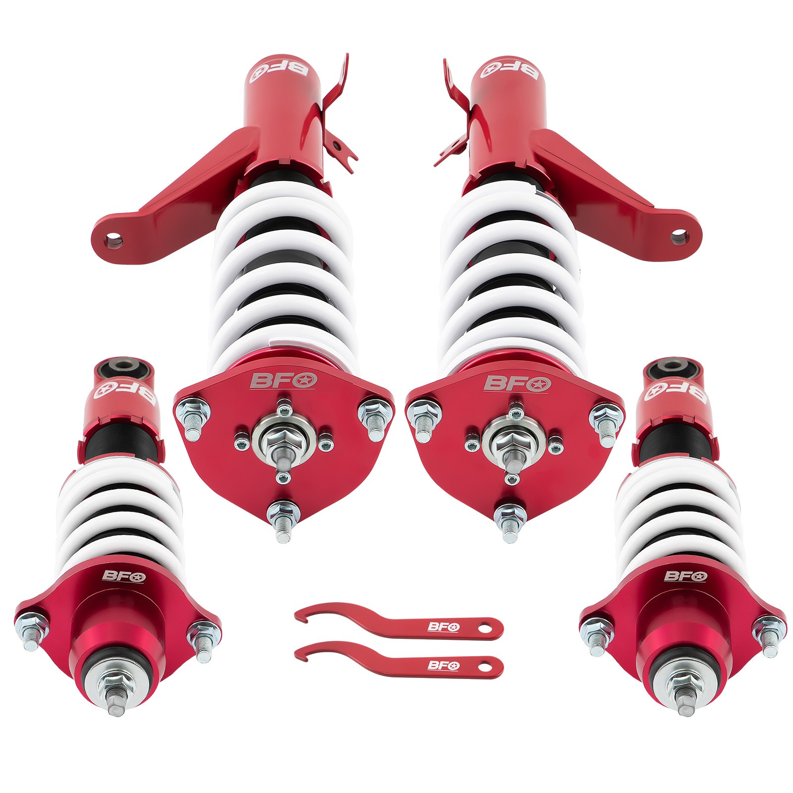 BFO Adjustable Coilover lowering kit for Honda Civic & Si EM2 01-05