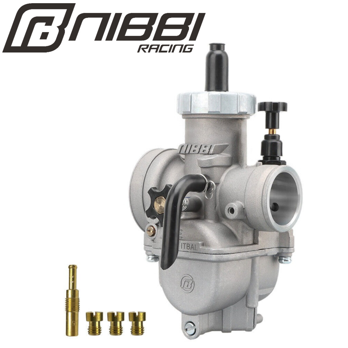 NIBBI PE24mm Carburetor For Husqvarna KTM KYMCO SYM Dirt Pit Bike ATV Moped Quad